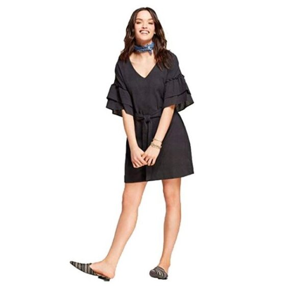 LUniversal Thread Ruffle Sleeve Dress - Small - Picture 1 of 6